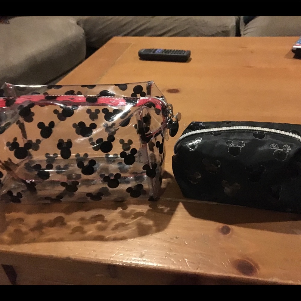 Target Mickey Mouse Cosmetic Bags 2 pack